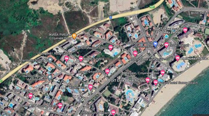 Работещ хотел в Слънчев бряг