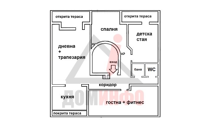 Многостаен апартамент в Бургас, жк Възраждане