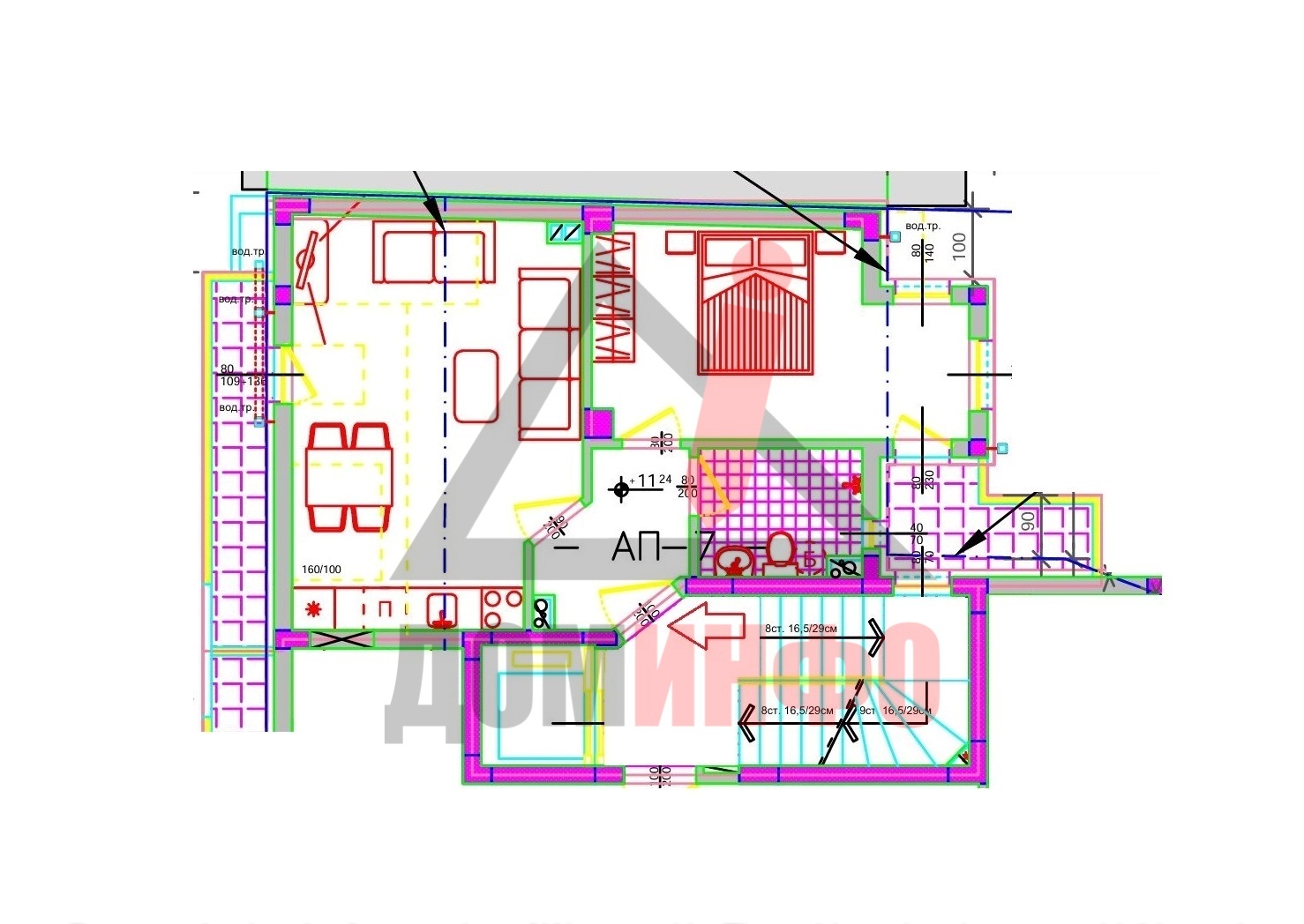 БЕЗ КОМИСИОН, двустаен в строеж