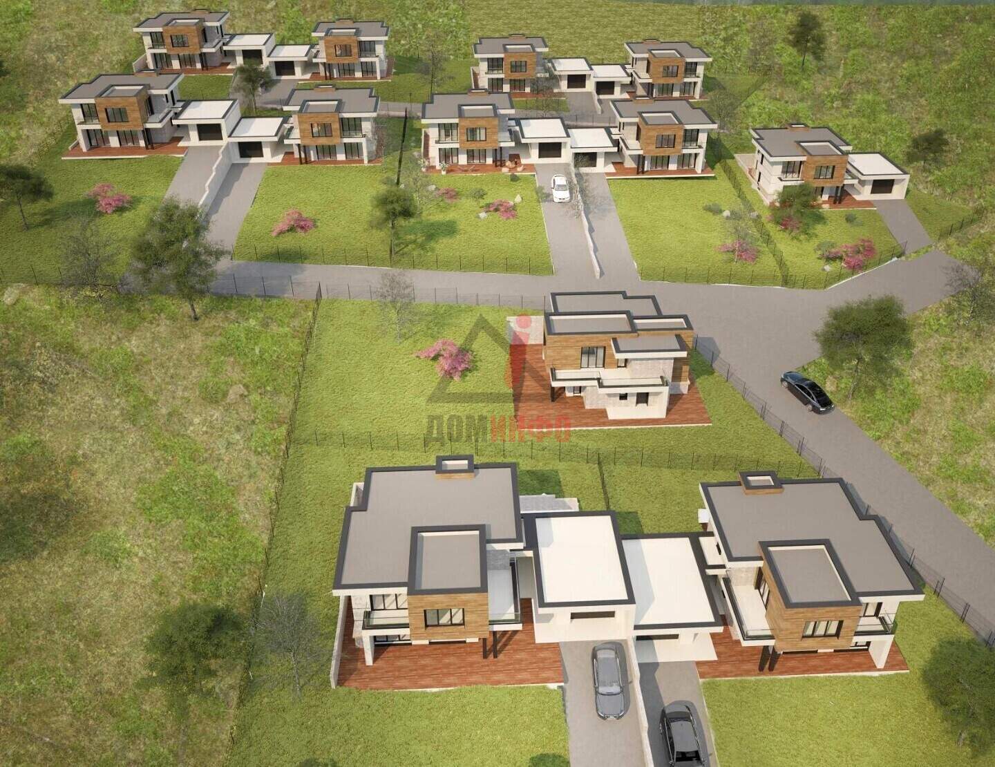 Къща във вилно селище, акт 15