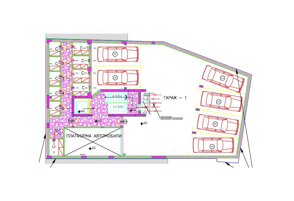 Паркоместа, в сутерен, без комисион