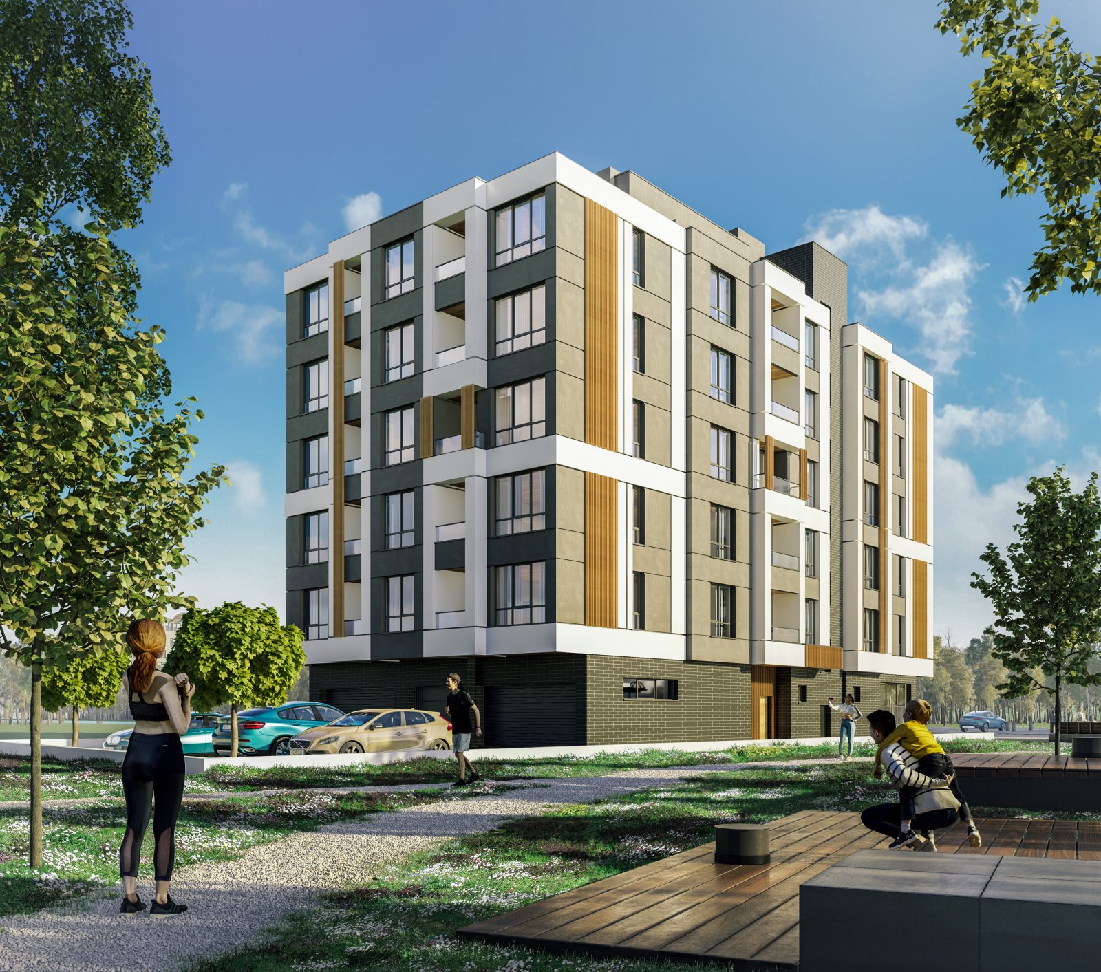 Тристаен апартамент в новострояща се сграда