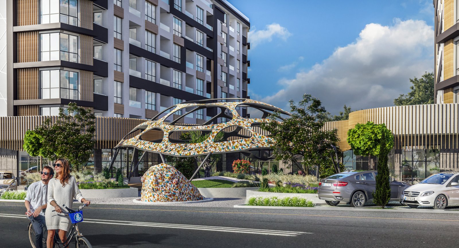 Двустаен в нова емблематична сграда