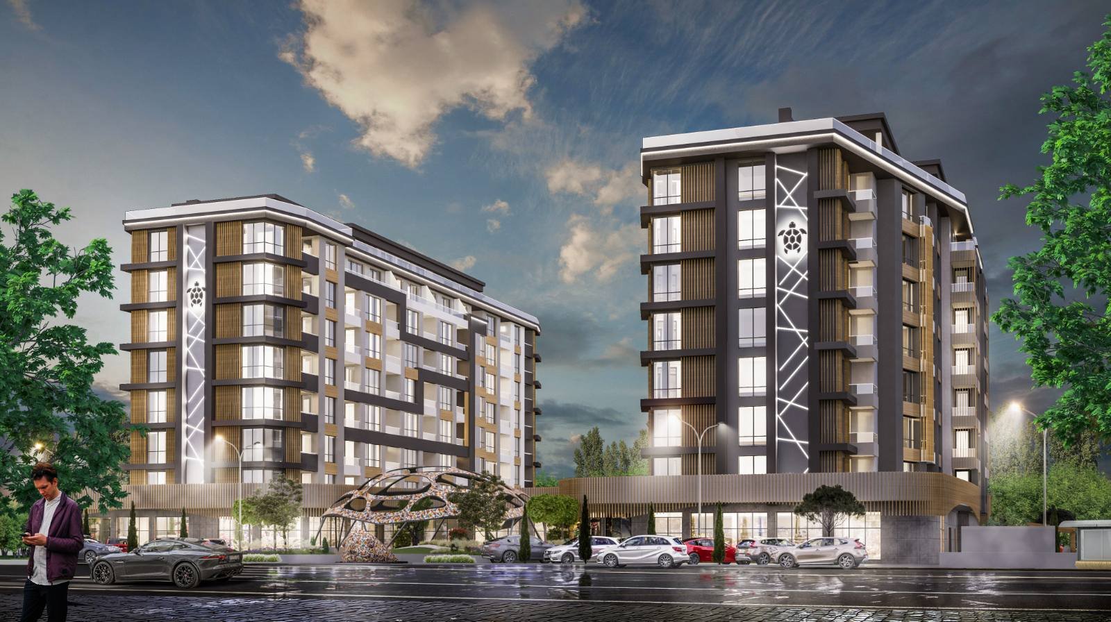 Двустаен в нова емблематична сграда